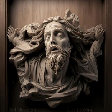 3D model st jesus (STL)